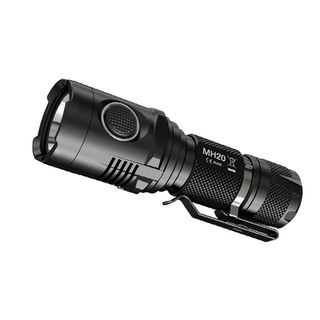 免抠黑色高档手电筒实物图片