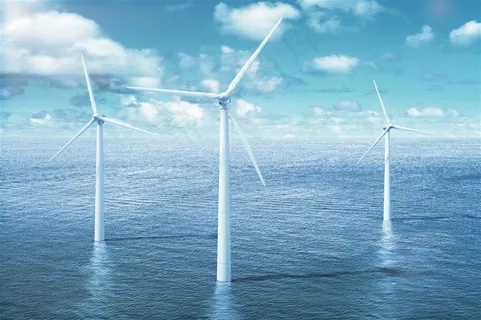 水上的好多风车