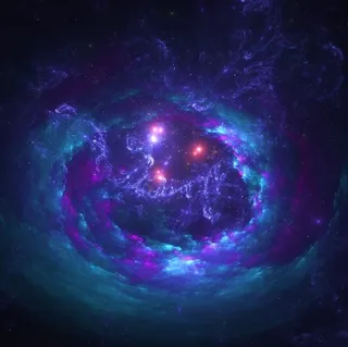 元宇宙世界天空风景背景墙