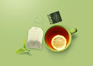 高端品牌茶叶包装盒纸袋智能贴图样机产品效果图展示PSD素材模板