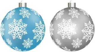 圣诞球小玩意免抠