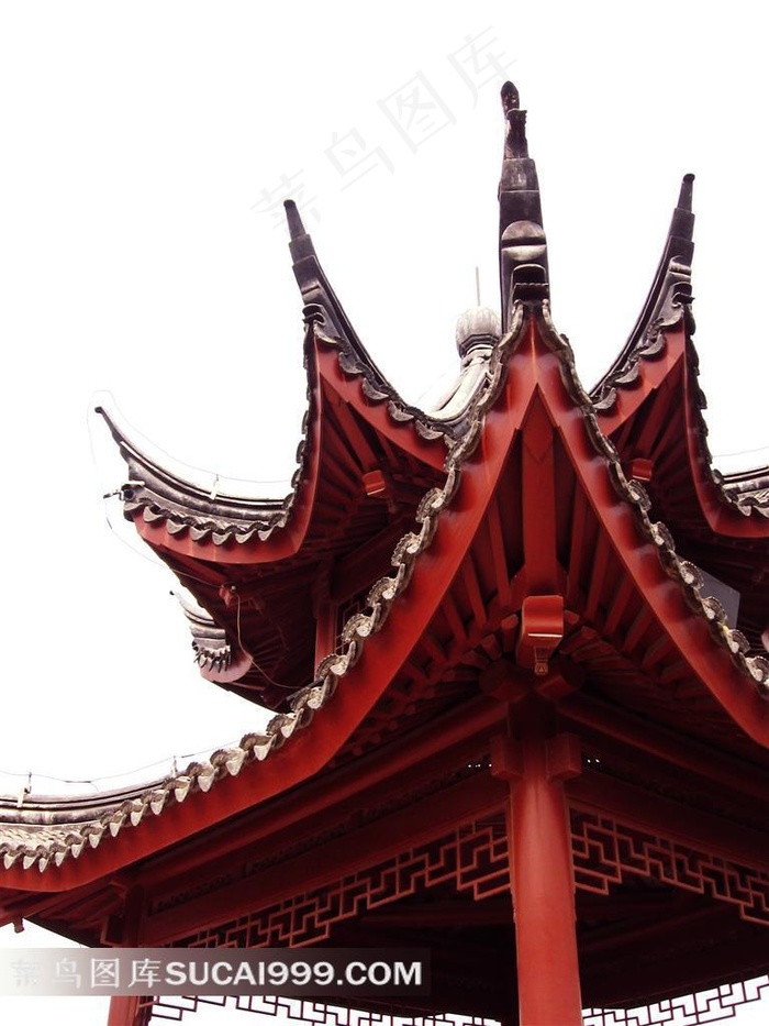 北京陶然亭公园一揽亭亭角