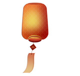 新年元素梅花冬天春节新年中国风灯笼