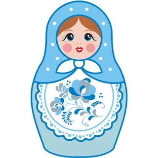 俄罗斯套娃 PNG免抠