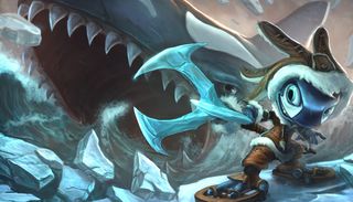 英雄联盟人物原画苔原猎手