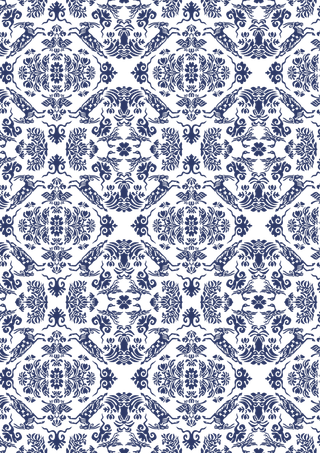 中国风古典底纹免抠