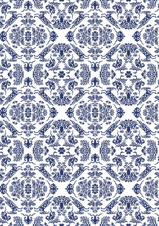 中国风古典底纹免抠