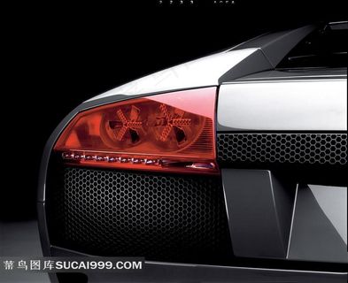 豪华跑车Murcielago LP640左尾灯高清