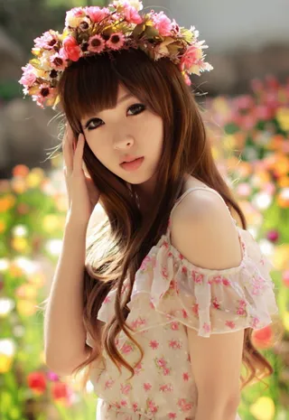 摄影图片人物美女模特照片