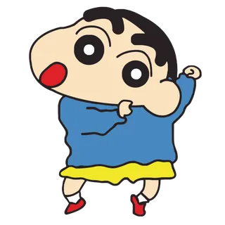 蜡笔小新可爱人物免扣素材