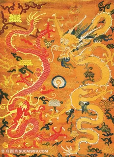 传统古典图案双龙夺珠图片 传统古典图案双龙夺珠图片