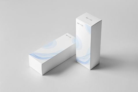化妆品竖型盒子包装样机 化妆品竖型盒子包装样机