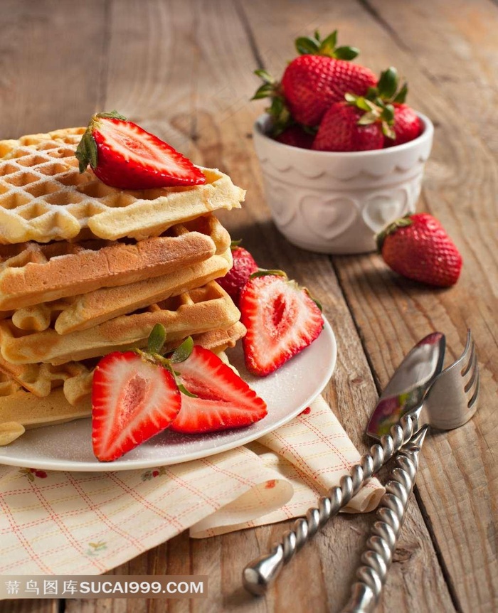 水果饼干美食素材