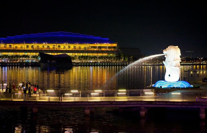 高清唯美城市灯光夜景