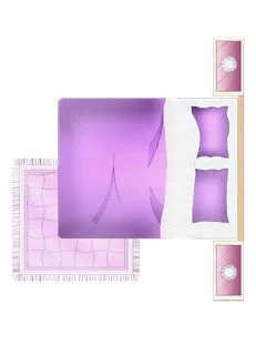 户型图必备免扣素材-床