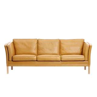 黄色沙发png免扣素材