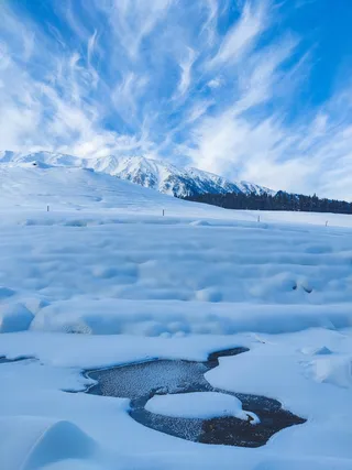 南北极冰山晴天冰川风景摄影图