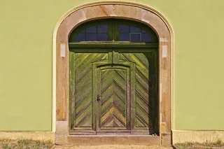 复古入口大门图片