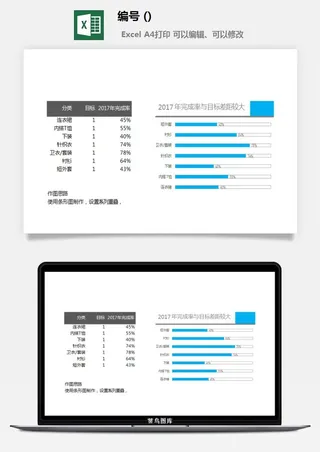 LMTK可视化图表模板Excel素材公司企业办公表格数据分析智能图表