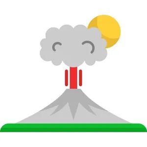 火山 PNG免抠