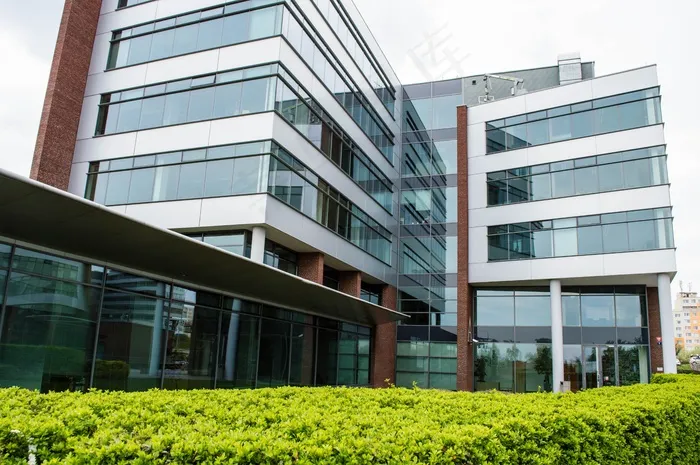 现代城市建筑背景