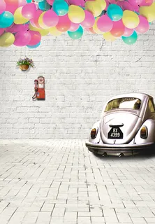 高清背景大图艺术的小汽车