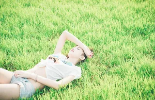 摄影图片人物美女模特照片