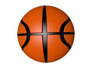 立体风格篮球图