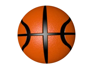 立体风格篮球图