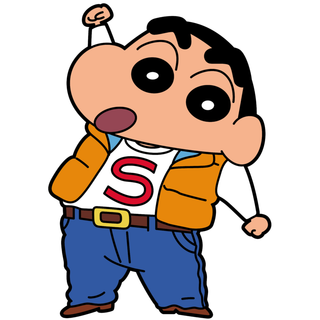 蜡笔小新可爱人物免扣素材