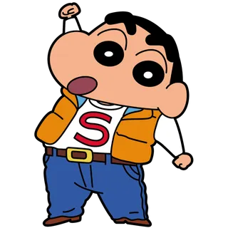 蜡笔小新可爱人物免扣素材