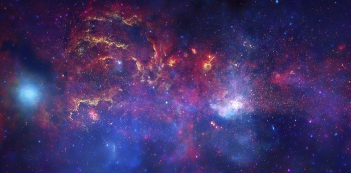 元宇宙世界天空背景墙风景