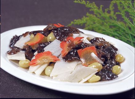 0911CC-724银杏木耳炒怀山