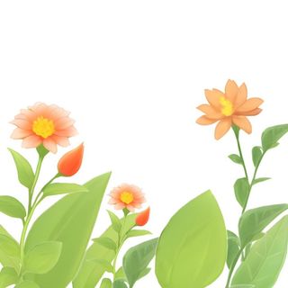 花束叶子绿叶免抠