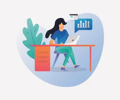 扁平化人物场景办公互联网等距ai矢量设计网页海报UI素材插画