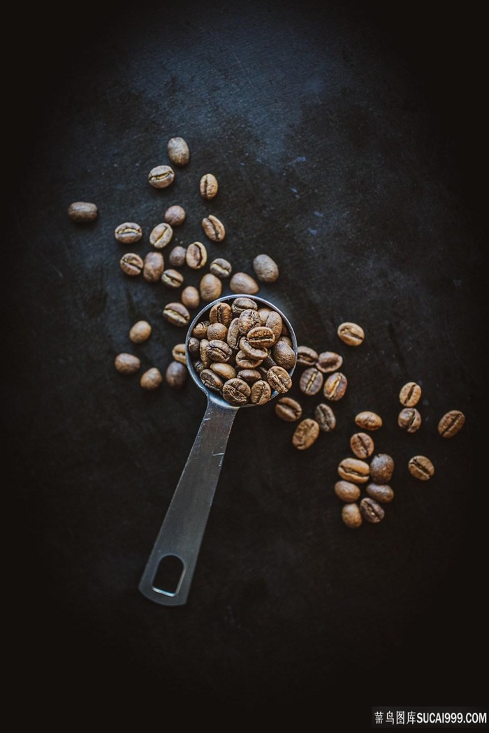 咖啡量豆勺咖啡豆