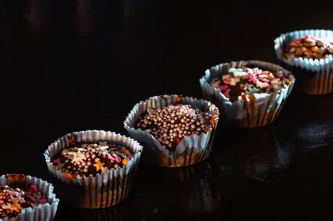 松饼杯子蛋糕图片