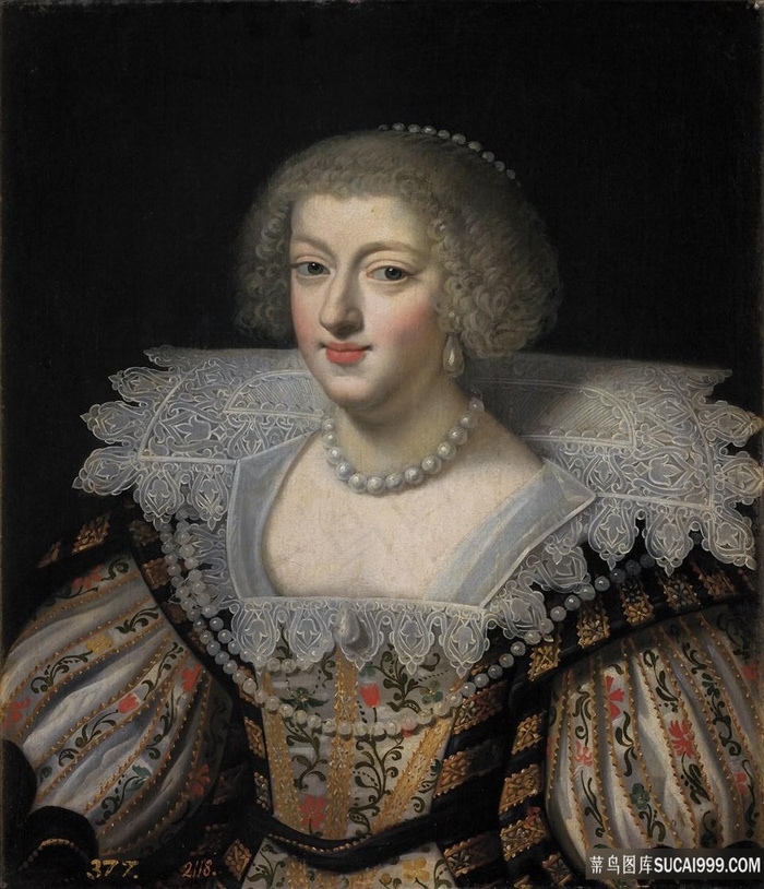 唯美贵妇肖像油画图片