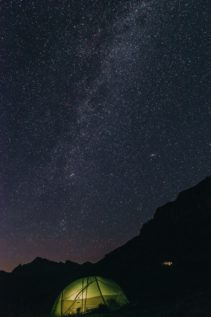 黑色星空摄影素材