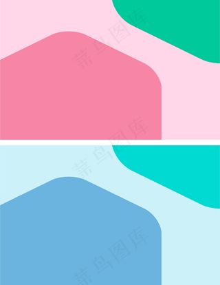 炫彩几何图形背景 几何艺术设计