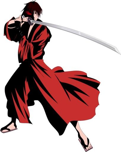 武士 PNG免抠(1024x1283)