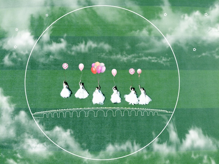 航拍毕业季纪念手绘创意PSD模板-47款