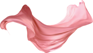 红色飘带免扣素材