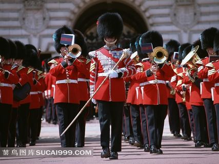 英国骑兵换岗仪式