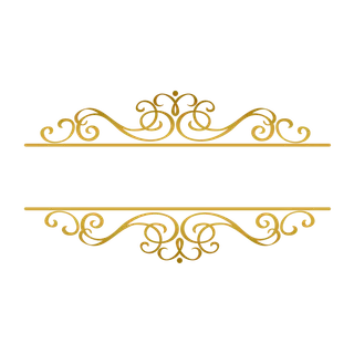 欧式花纹边框古典底纹花边欧美分割线装饰