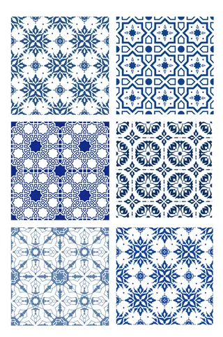 AI矢量中式花纹底纹背景