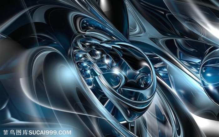 渐变涂鸦炫彩科技PPT背景素材