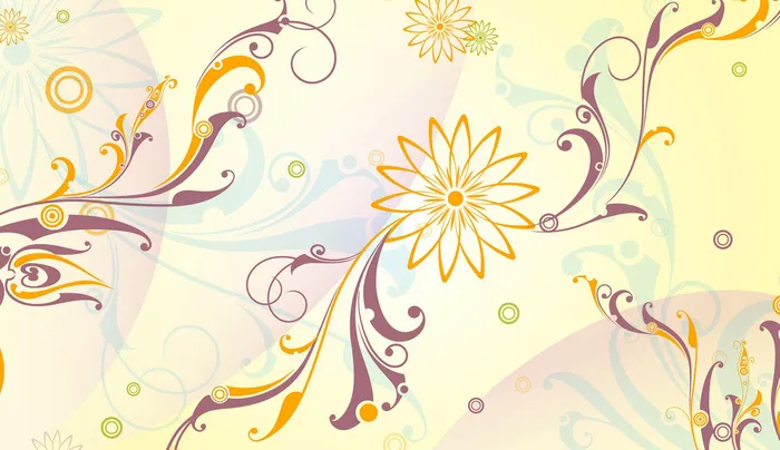 图片设计素材背景鸟语花香