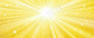 黄色渐变旋转光晕