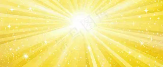 黄色渐变旋转光晕